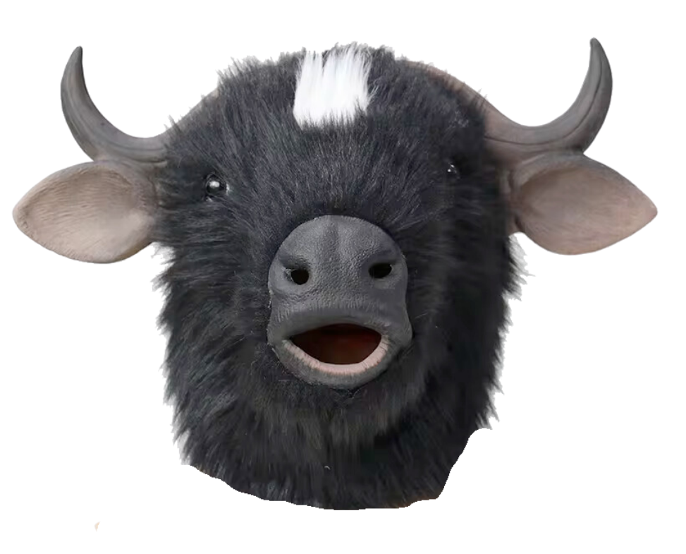 Festival Mask | Bonebreaker Bull | Natural Latex Mask | Festival mask | Handcrafted