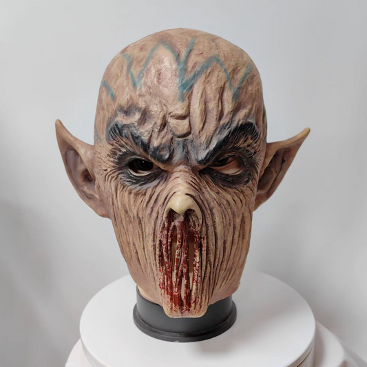Halloween Mask | Bloodfang Demon | Natural Latex Mask | Handcrafted