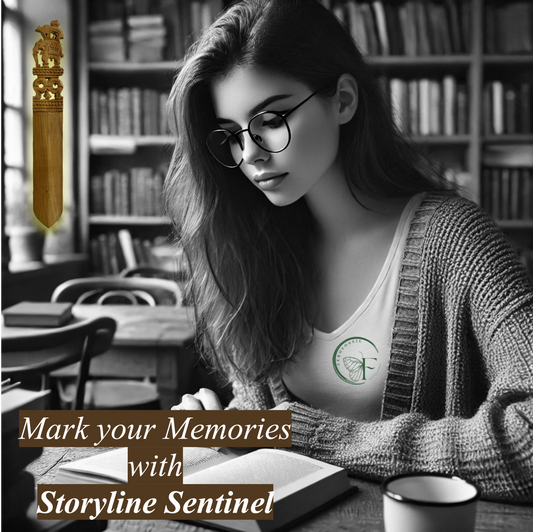 Bookmarks | Storyline Sentinel 7" | Papercutter | Sandalwood | Handcrafted