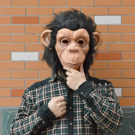 Festival Mask | Rogue Chimp | Dusshera Mask | Natural Latex Mask | Handcrafted