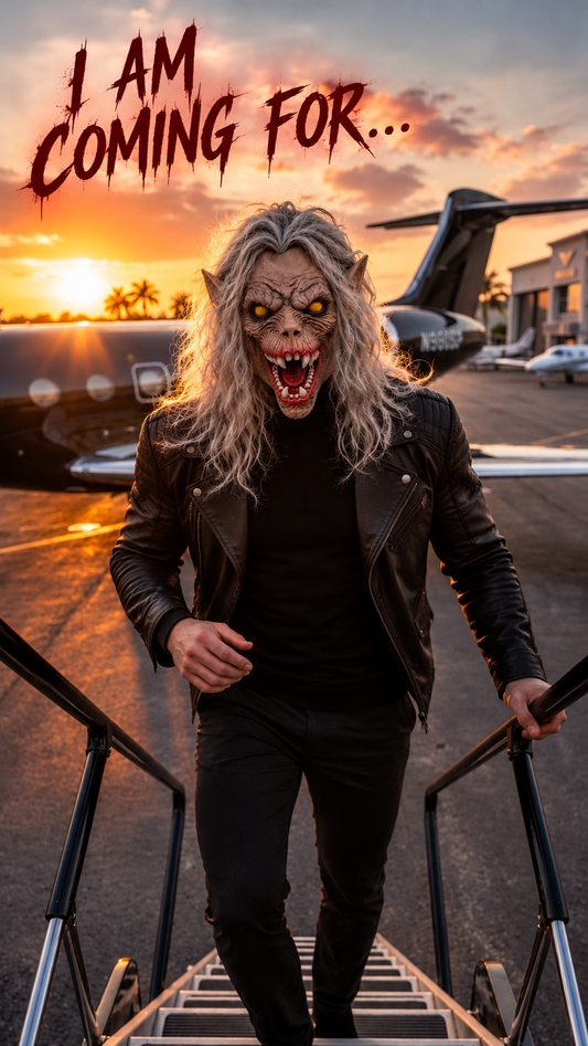 Skinwalker Natural Latex Monster Mask for Halloween, Parties & Performances