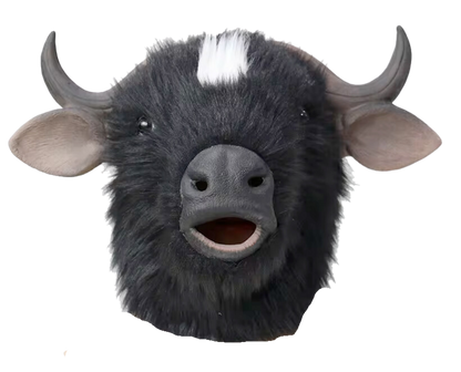 Festival Mask | Bonebreaker Bull | Natural Latex Mask | Festival mask | Handcrafted