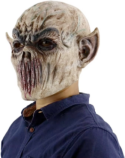 Halloween Mask | Bloodfang Demon | Natural Latex Mask | Handcrafted
