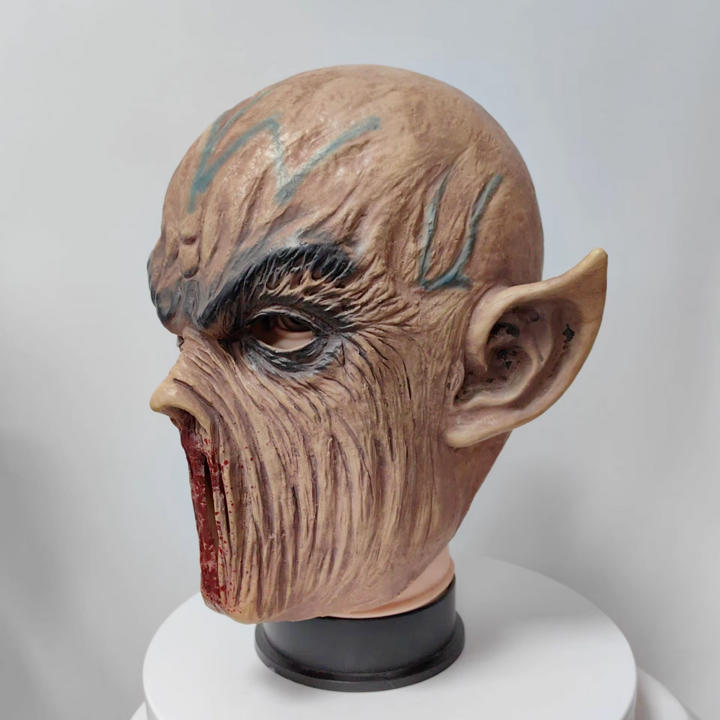 Halloween Mask | Bloodfang Demon | Natural Latex Mask | Handcrafted