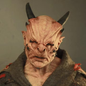 Party Mask | Blighthorn | Natural Latex Mask | Handcrafted