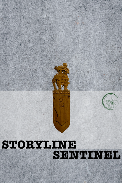 Bookmarks | Storyline Sentinel 4" | Papercutter | Mystic Wood | Handcrafted