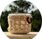 CozyGlow Crochet Tea Light Candle Sleeve (Moonlight Ivory): Made with Natural Thread for Birthday, New Year, Christmas, Wedding, Anniversary | Worship in Temple, Gurudwara, Church | Candle Light Dinner, Gift - Pack of 2