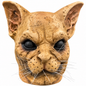 Feline Halloween Cat Mask, Handmade Natural Latex Full Face Mask, Hand-Painted Realistic Feline Costume Mask for Halloween, Cosplay & Costume Parties
