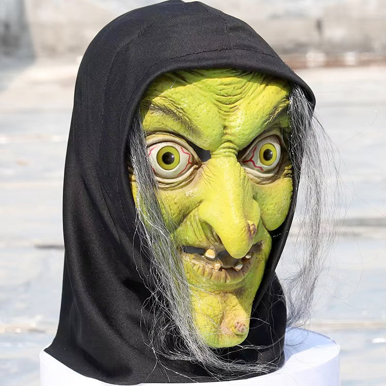 Party Mask | Moonshadow Witch | Natural Latex Mask | Handcrafted