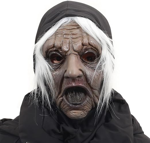 Party Mask | Nightshade Sorceress | Natural Latex Mask | Handcrafted
