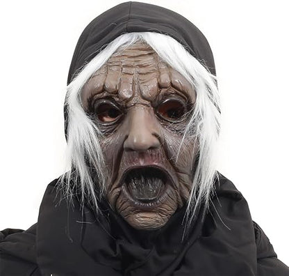 Party Mask | Nightshade Sorceress | Natural Latex Mask | Handcrafted