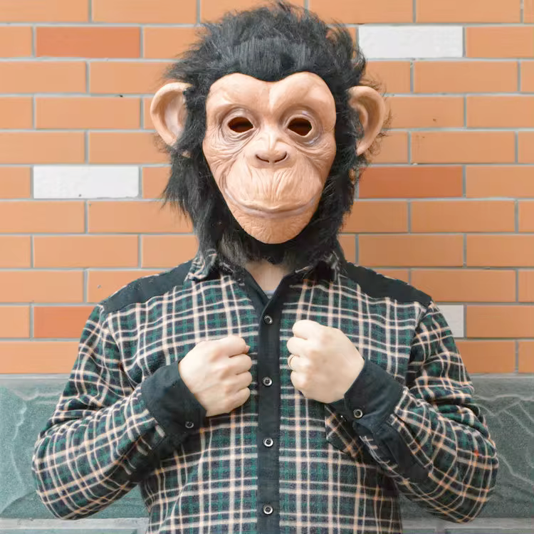 Festival Mask | Rogue Chimp | Dusshera Mask | Natural Latex Mask | Handcrafted