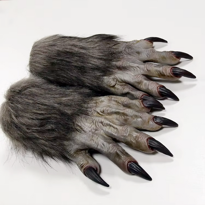 Halloween Accessories | Shadowwolf Claws | Natural Latex Gloves | Handcrafted