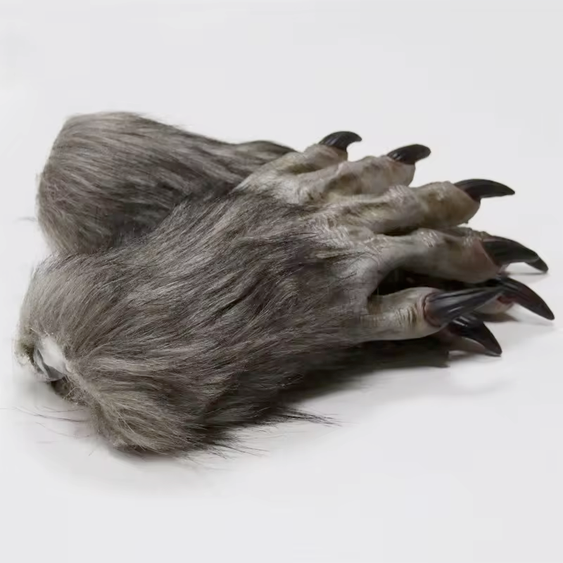 Halloween Accessories | Shadowwolf Claws | Natural Latex Gloves | Handcrafted