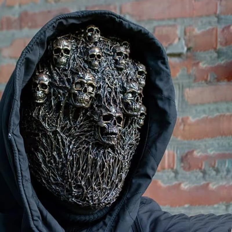 Party Mask | The Ghost | Natural Latex mask | Handcrafted