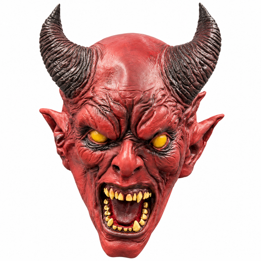 Hellborn Halloween Demon Mask, Natural Latex for Halloween parties, costume events and cosplay