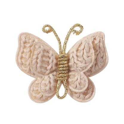 Crochet Clips | Butterfly | Handcrafted | Hooked on Glam