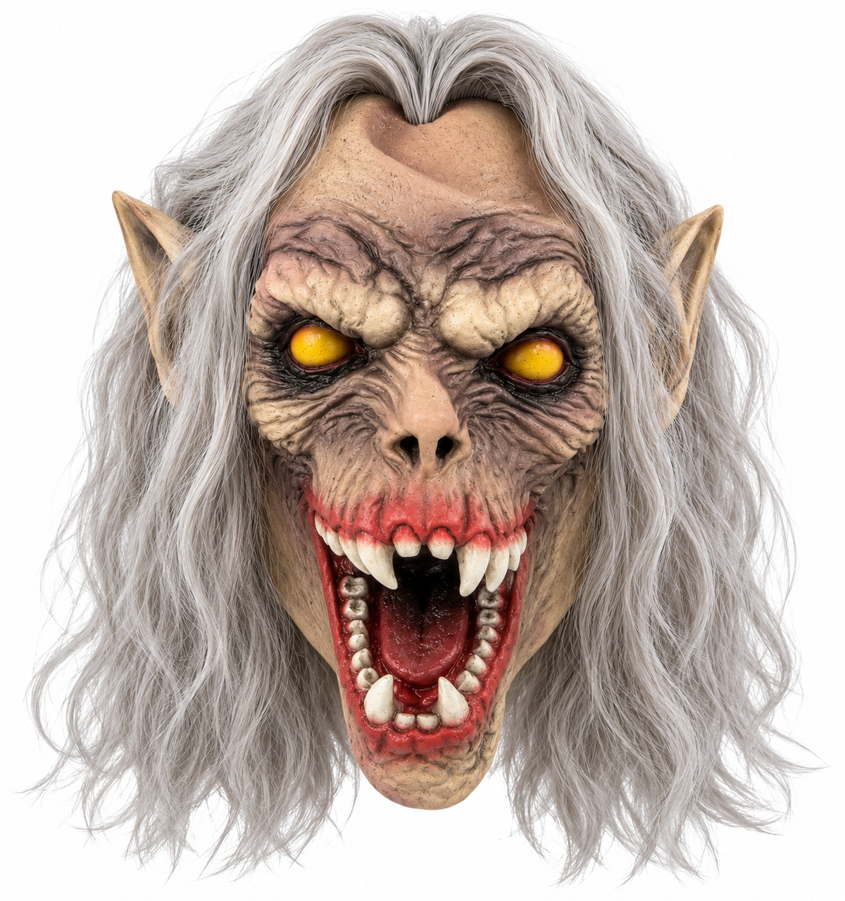 Skinwalker Natural Latex Monster Mask for Halloween, Parties & Performances