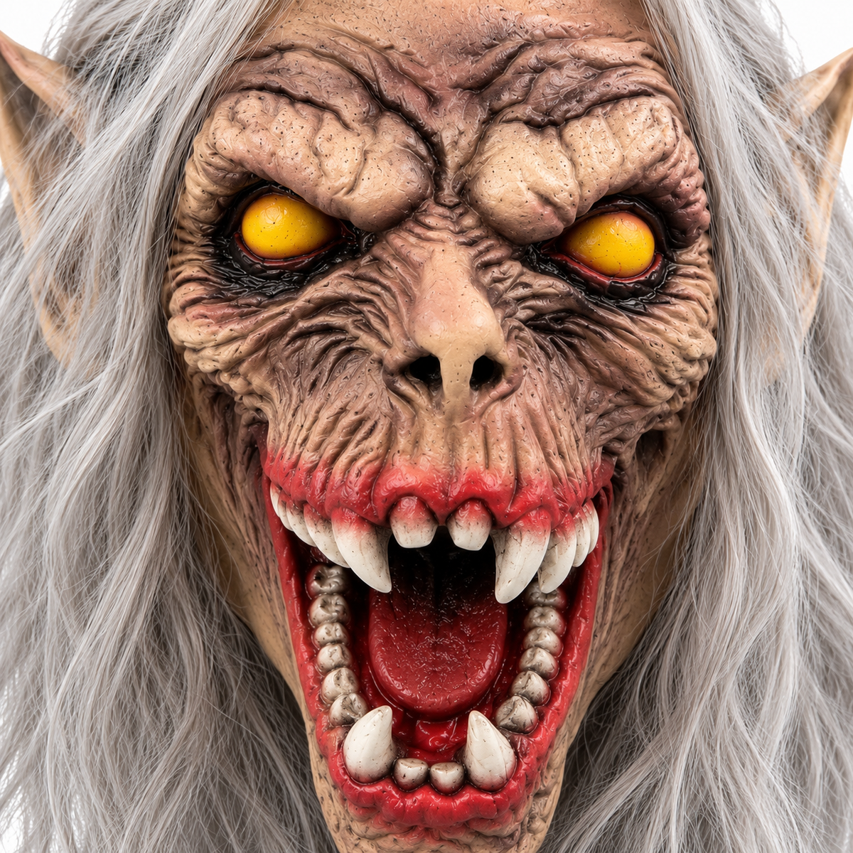 Skinwalker Natural Latex Monster Mask for Halloween, Parties & Performances