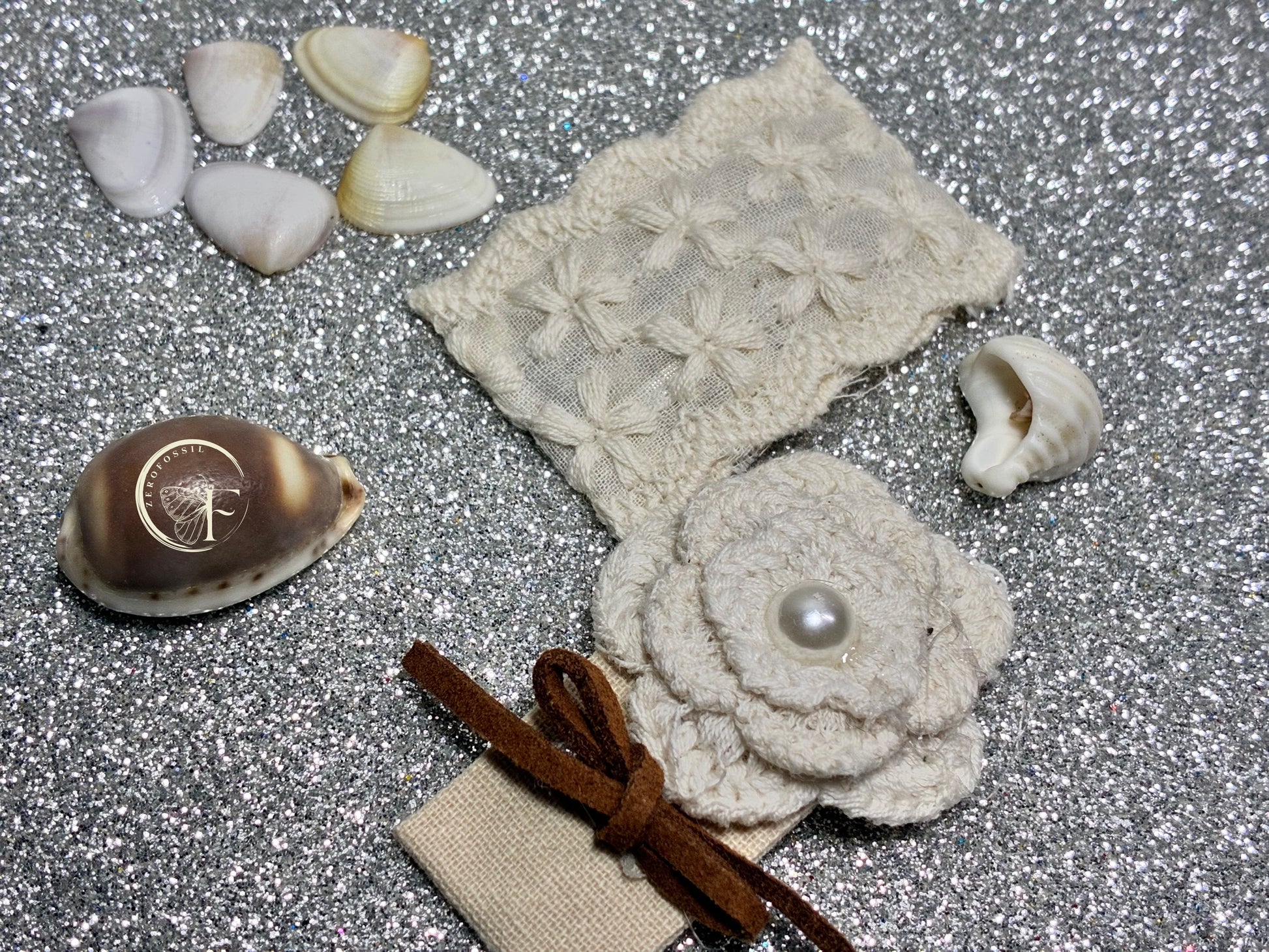 zerofossil ivory whispers handmade hair accessories for women and girls
