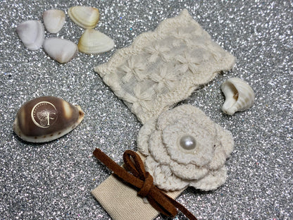 zerofossil ivory whispers handmade hair accessories for women and girls